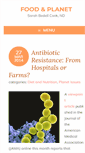 Mobile Screenshot of foodandplanet.com